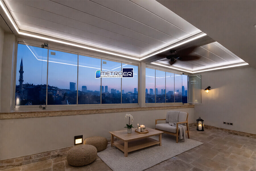 Başakşehir Teras Sürgülü Cam Balkon Uygulaması